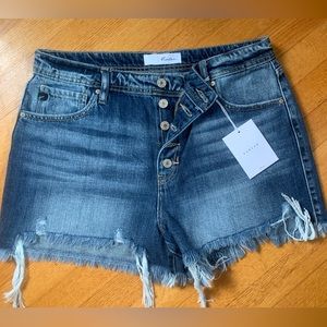 KanCan Jean shorts. Button fly. NWT!!
